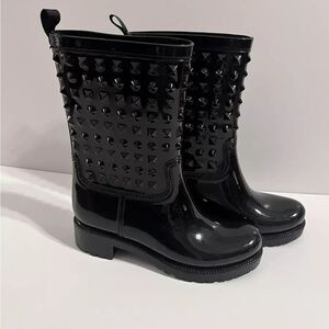 Capelli New York Studded Geometric Rain Boots